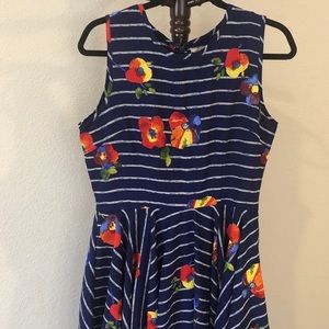 Pretty blue floral dress